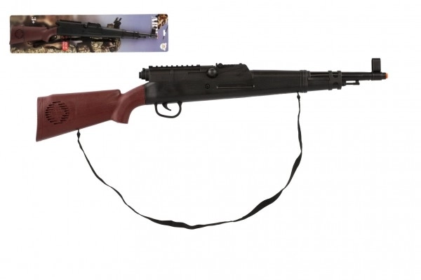 Klapací plastová puška/pistole 71 cm