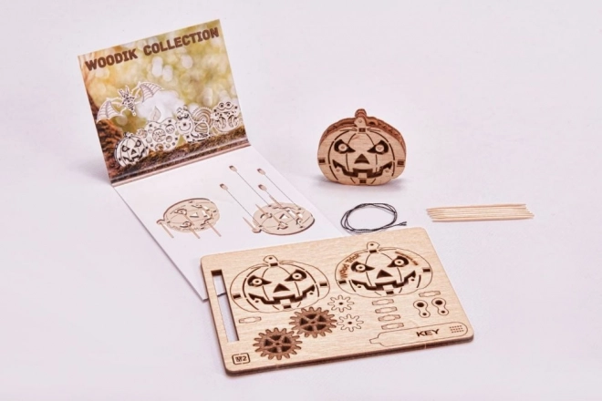 WoodTrick Puzzle Mechanická dýně
