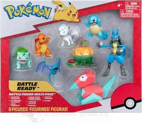 Sada 8 figurek Pokémonů