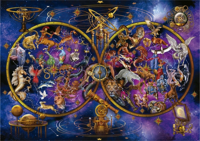 Educa Svítící Puzzle Souhvězdí 1000 Dílů