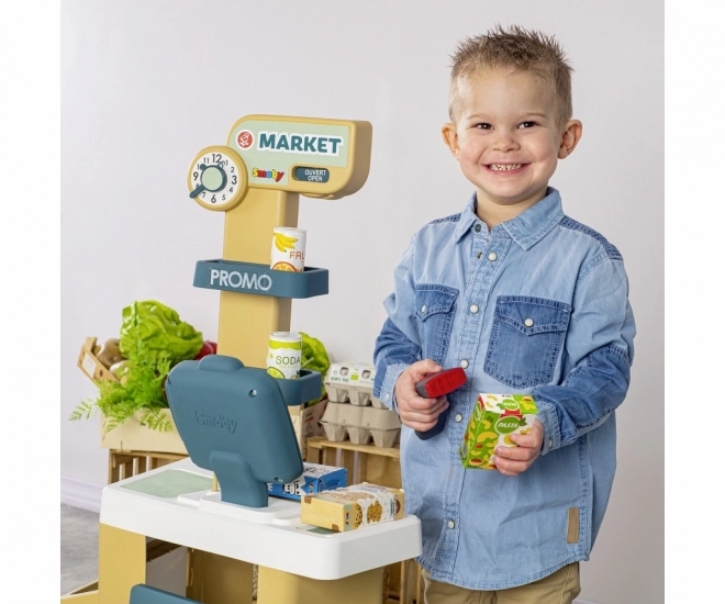 Dětský Supermarket s elektronickou pokladnou