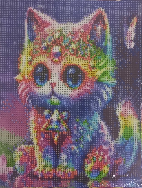 NORIMPEX Diamantové malování na plátně Kouzelní tvorové 1ks 23x30cm (mix)