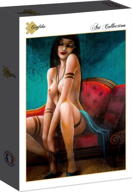 Puzzle Misstigri: Slečna dračice 1000 dílků