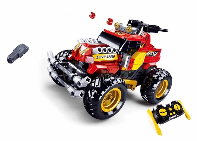 Sluban Power Bricks RC off-road červený na dálkové ovládání