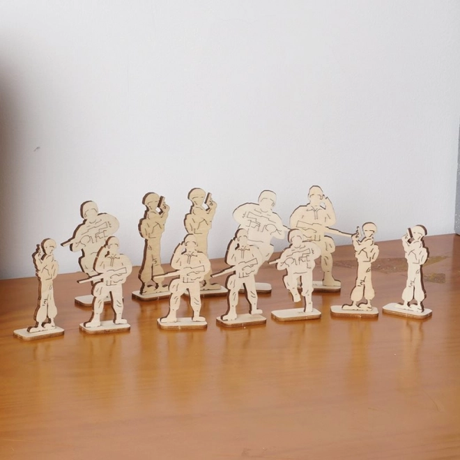 RoboTime 3D dřevěné mechanické puzzle Brokovnice Terminátor