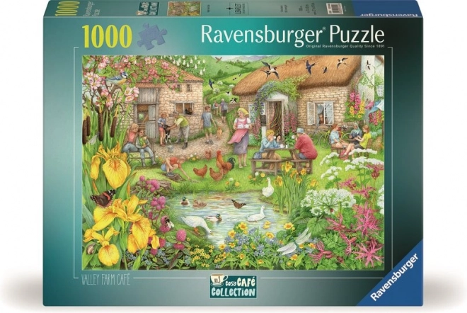 Puzzle Farmářská kavárna v údolí od Ravensburger