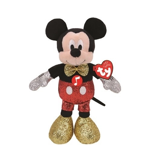 Ty Mickey Mouse maskot se zvukem 20 cm