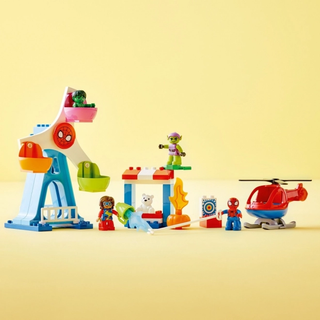 LEGO DUPLO Super Heroes - Spider-Man a přátelé ve veselém městě 10963 Dobrodružství na pouti
