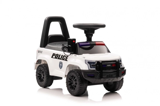 Dětské odrážedlo Police bílé