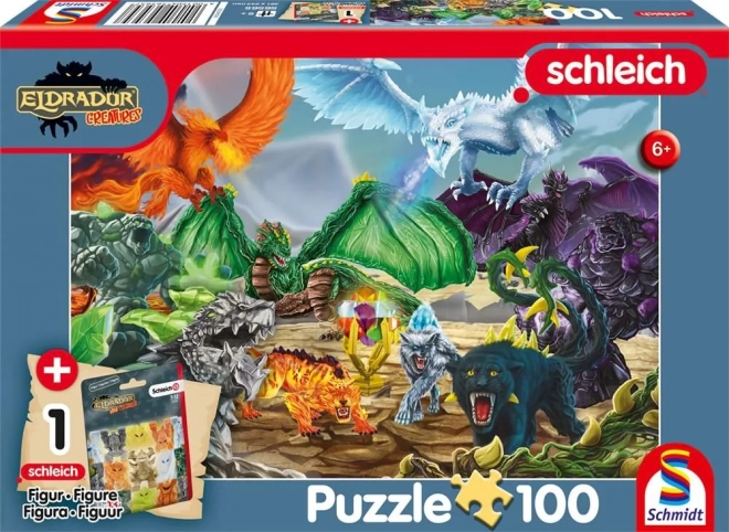 Puzzle Eldrador: Bitva o super krystal s figurkou