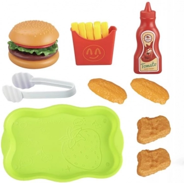 Sada potravin na hraní PLEJO - Hamburger