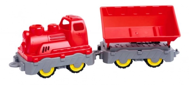Mini Vláček BIG Power Worker s vagónem 45 cm