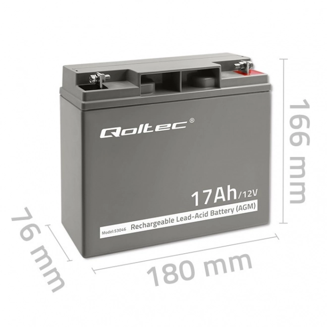 Baterie AGM 12V | 17Ah | max. 255A