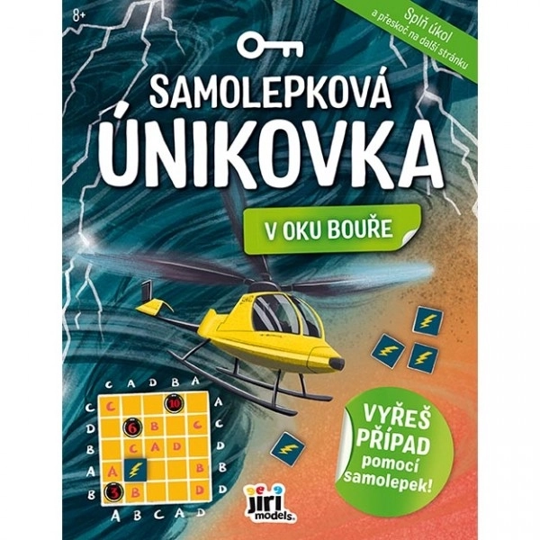 Samolepková únikovka V oku bouře CZ verze