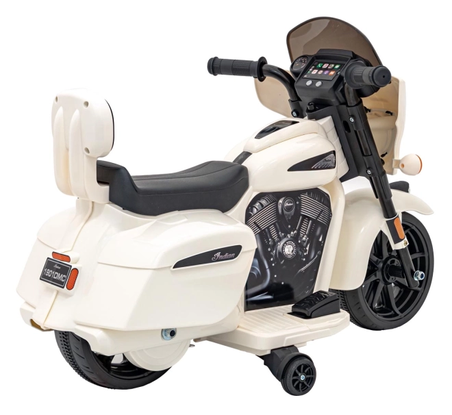 Chopper INDIAN vozidlo – Bílé