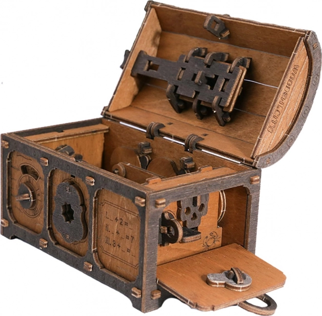 Escape Room Truhla s Pokladem dřevěné 3D puzzle
