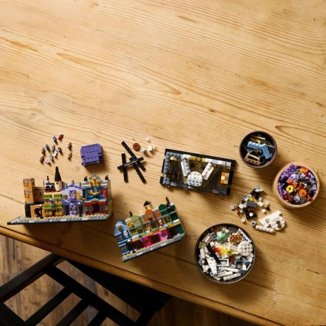 Miniaturní model Kouzelnické obchody v Příčné ulici od LEGO Harry Potter
