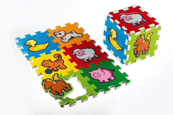 Pěnové puzzle moje první zvířátka