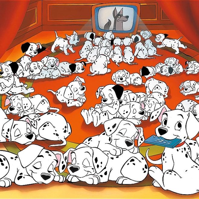 Puzzle Trefl Disney: 101 Dalmatinů 600 dílků