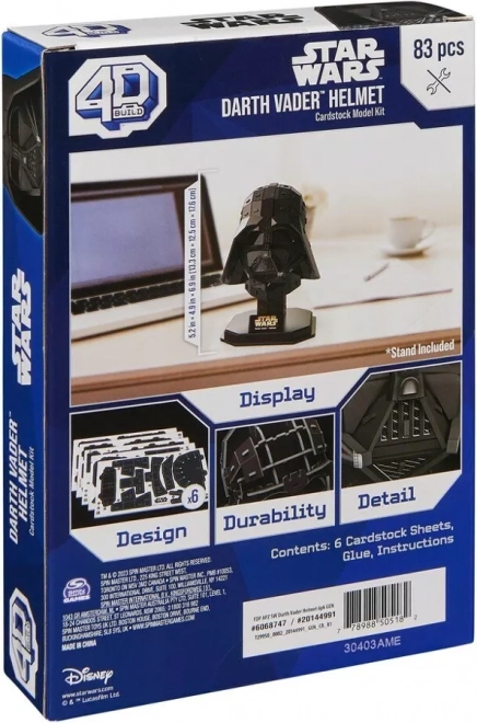 Fdp 4d puzzle star wars helma darth vader