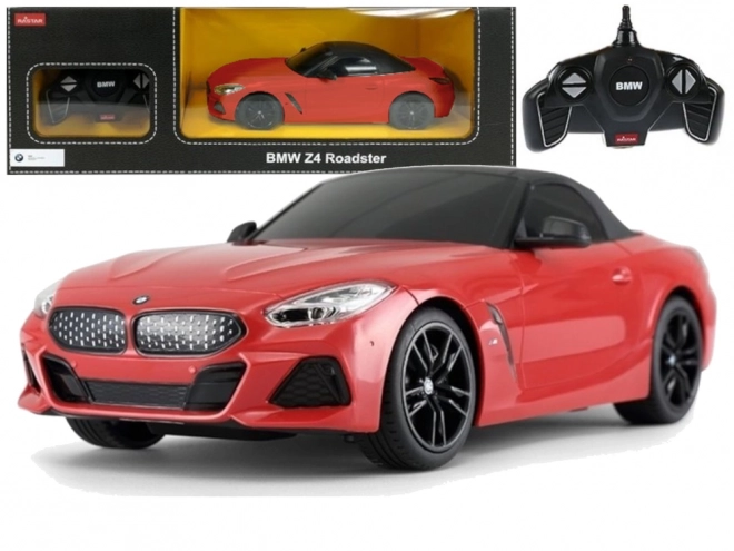 Auto R/C BMW Z4 Roadster Rastar 1:18 – Červené