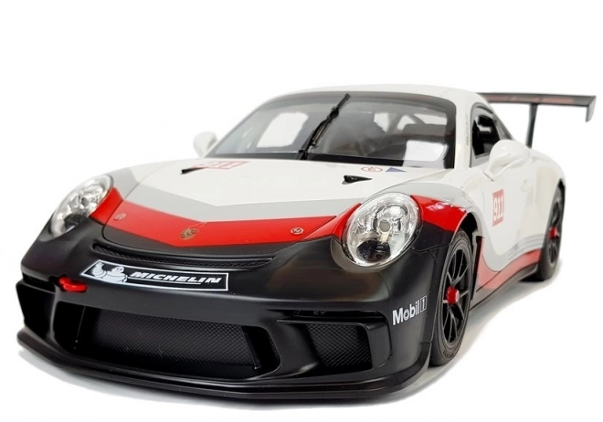 Auto na dálkové ovládání Porsche 911 GT3 CUP Rastar 1:14 bílé