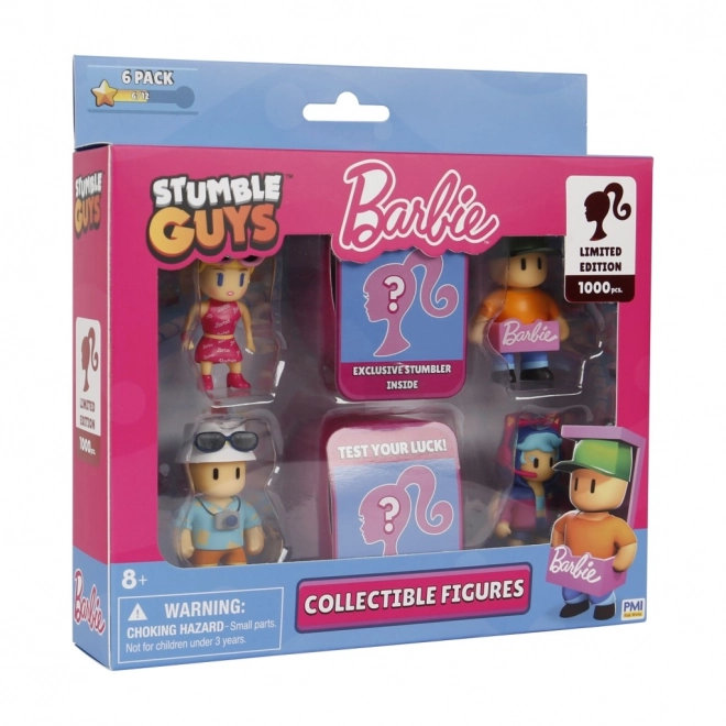 Deluxe box s figurkami STUMBLE GUYS x BARBIE – 6 ks