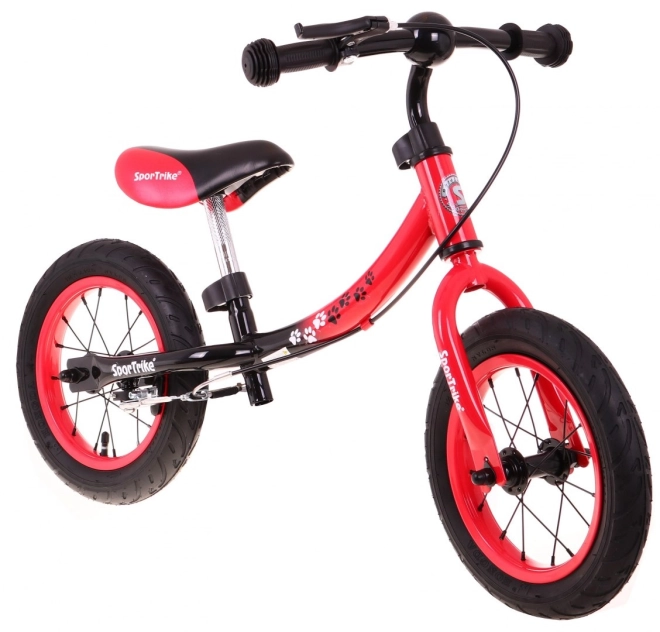 Dětské krosové kolo Boomerang SporTrike + variabilní uspořádání rámu – Červené