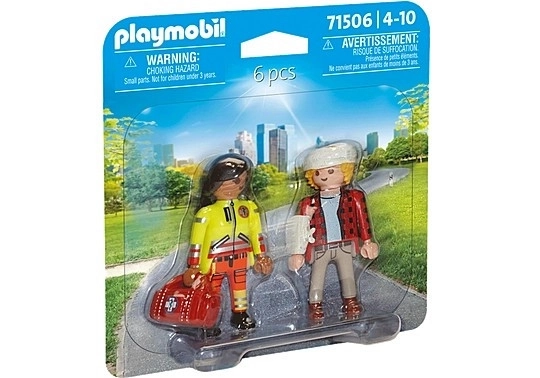 Sada figurek Duo Pack 71506 Záchranář s pacientem