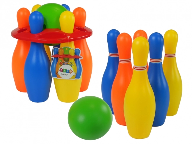 Bowlingová sada 6 ks Barevné 26 cm