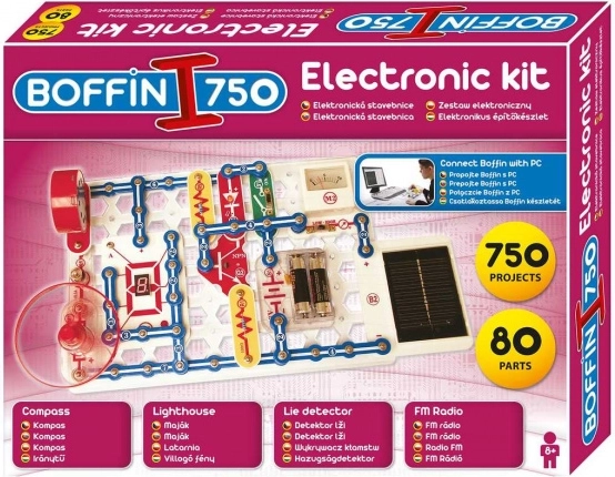 Elektronická stavebnice BOFFIN I 750