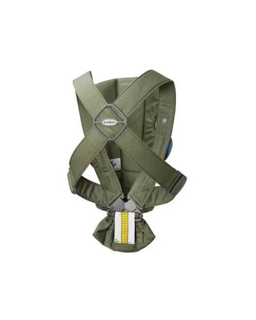 BABYBJORN MINI Tkané dětské nosítko, Tmavě zelená