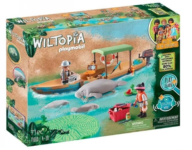 Wiltopia figurková sada 71010 Výlet lodí za kapustňáky