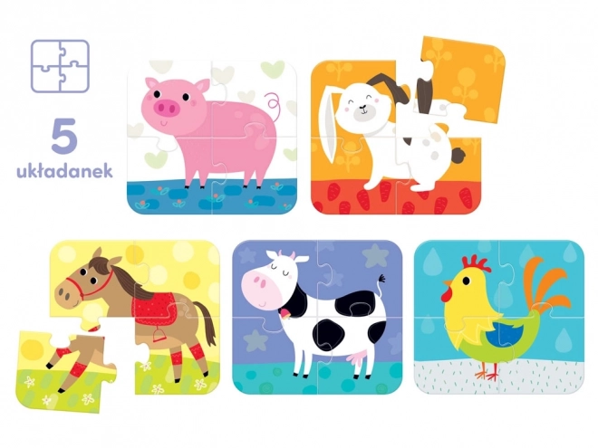 CzuCzu Puzzle Zvířátka pro Děti