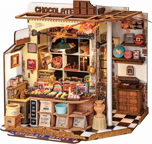 Miniatura domečku Henryho čokoládovna