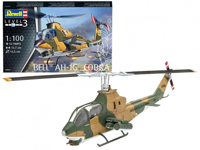 Model vrtulníku Revell AH-1 COBRA 1:100 RV0017