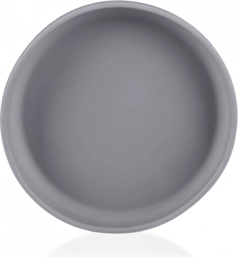 Silikonový proti uklouznutí talířek Dove Grey