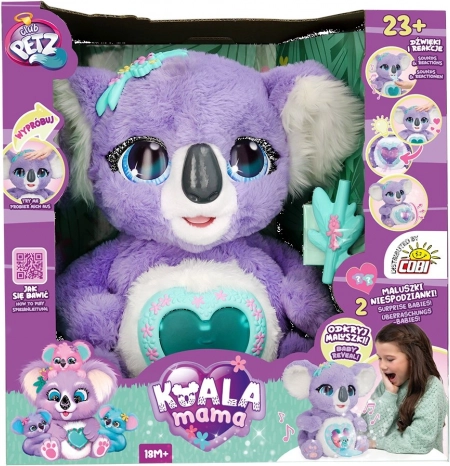 interaktivní plyšová koala mama CLUB PETZ od IMC Toys