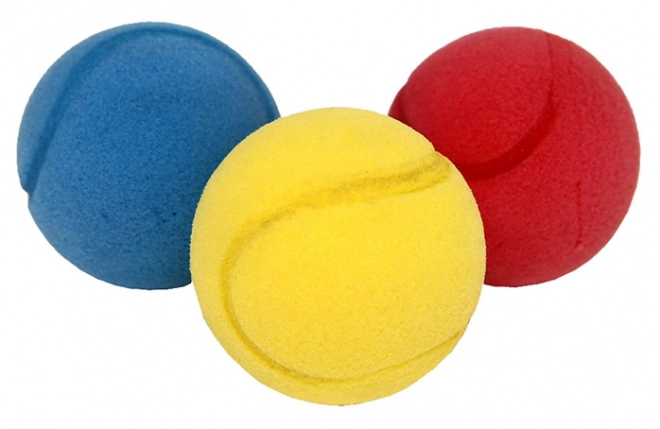 Pěnové míčky na soft tenis 7 cm 3 ks