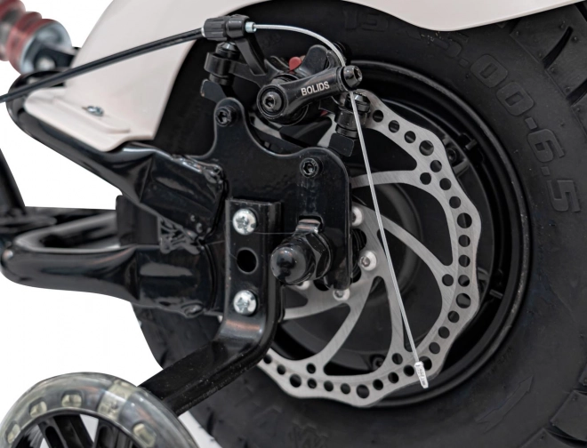 Motocykl Chopper Warrior White