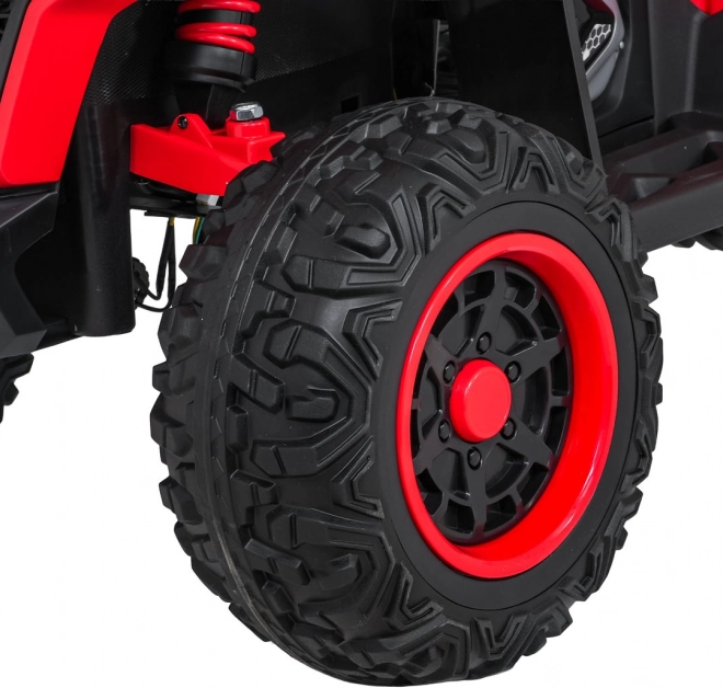Čtyřkolka Fast Wheel – Červená