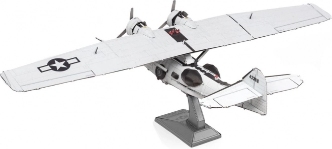 METAL EARTH 3D puzzle Letájící člun Consolidated PBY Catalina