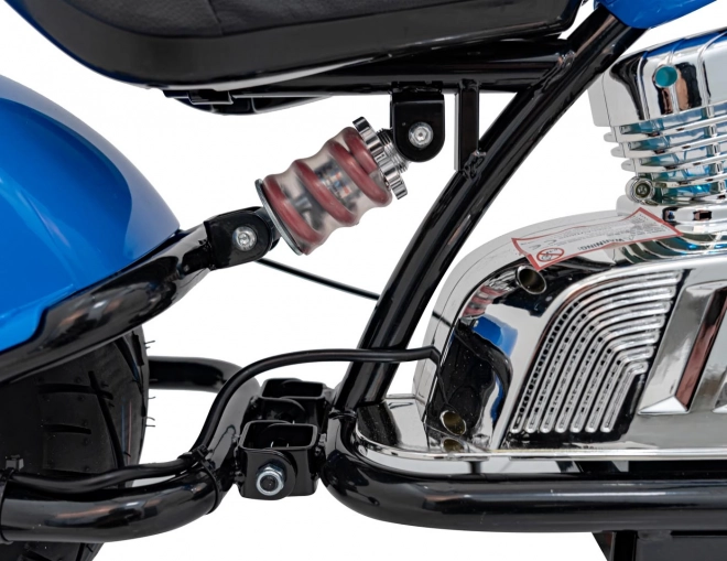 Motocykl Chopper Warrior Blue