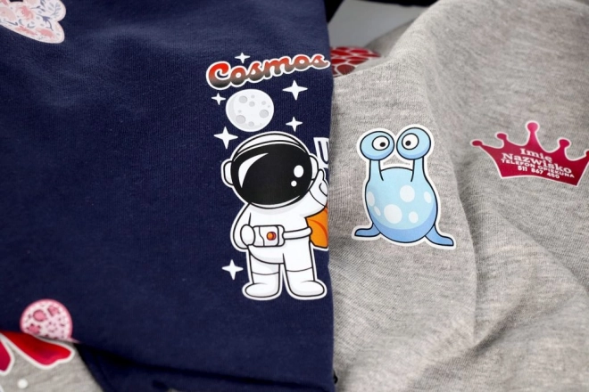 Děrovací karta Space velký list
