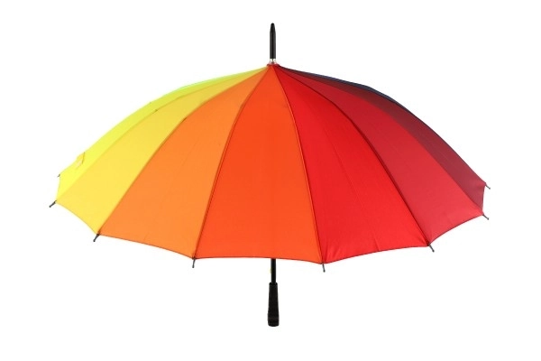 Barevný duhový vystřelovací deštník 78 cm