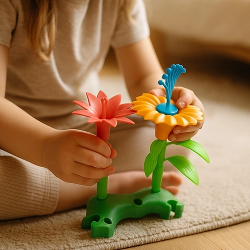 Kreativní květinové stavění