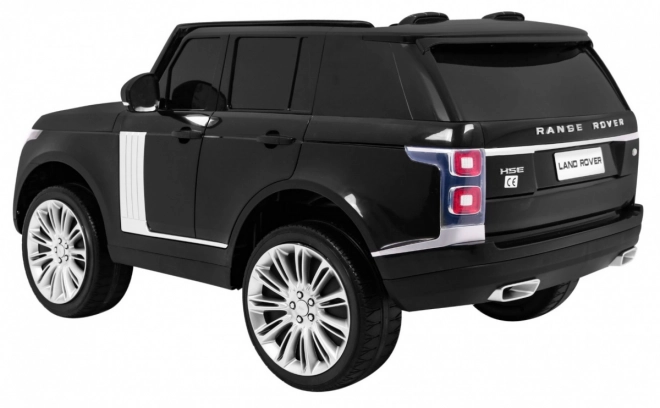 Range Rover HSE 2místné dětské auto černé + dálkové ovládání + 5 ks pásů + audio panel + LED dioda