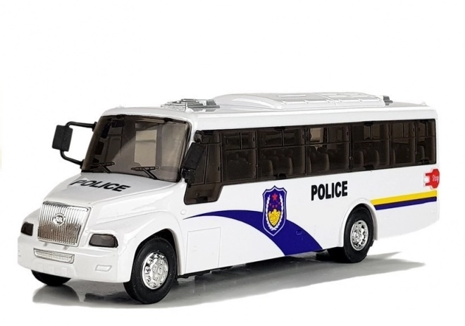 Model policejního autobusu Světla bílá
