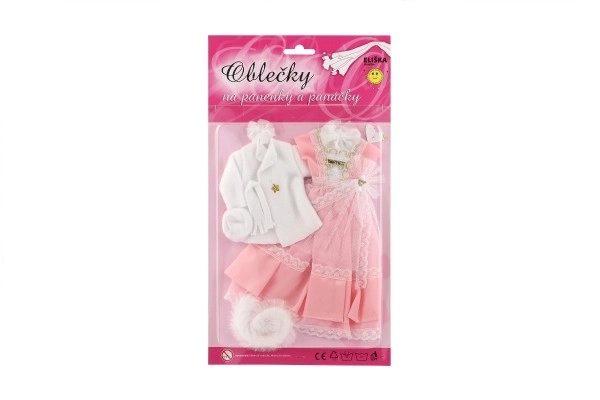 Oblečky pro panenky s doplňky - 2 kusy