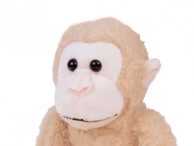 Závěsný maskot opice béžové barvy